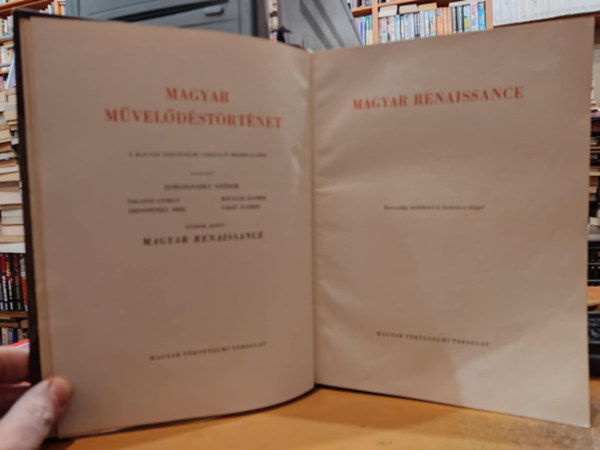 Magyar mveldstrtnet (2. ktet: Magyar Renaissance)
