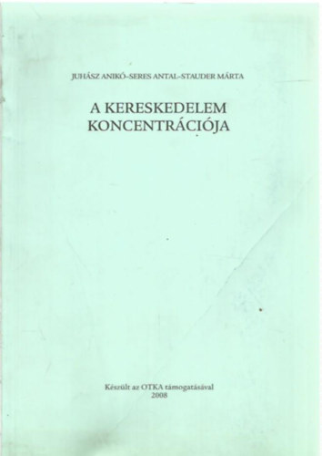 A kereskedelem koncentrcija
