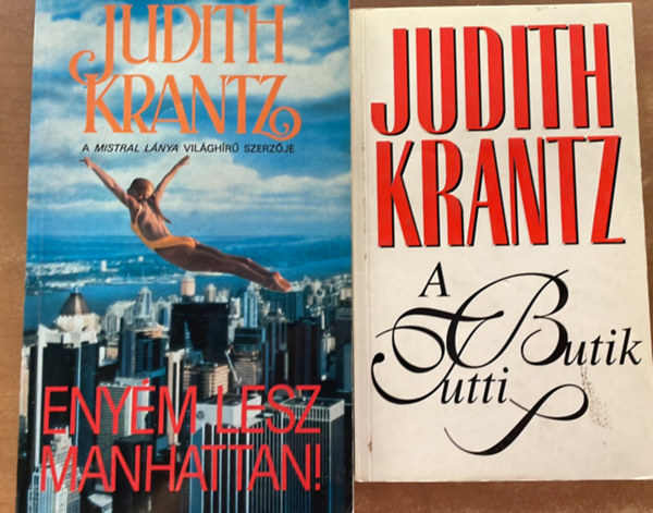 2 ktet Judith Krantz -  Enym lesz Manhattan! - A tutti Butik
