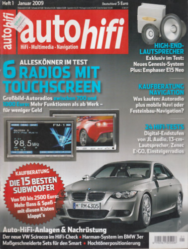 AutoHifi 2009/1. (nmet nyelv)