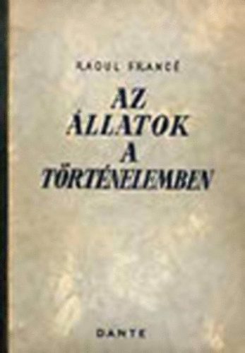 Az llatok a trtnelemben