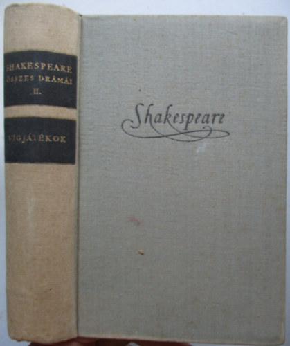 Shakespeare sszes drmi II. Vgjtkok