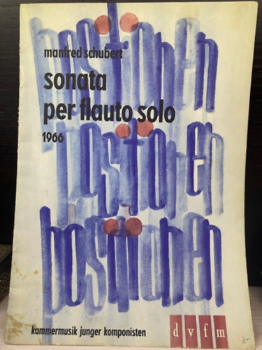 Sonata per Flauto solo 1966