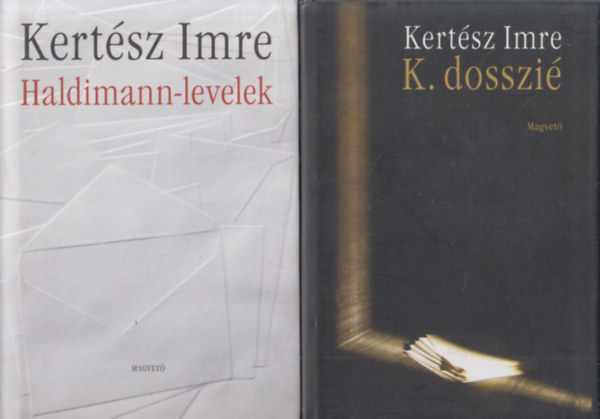 Kertsz Imre - 2 db Kertsz Imre m: Haldimann-levelek + K. dosszi