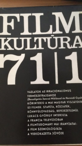 Filmkult�ra 71/1