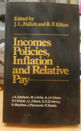Incomes Policies, Inflation and Relative Pay (Jvedelempolitikk, inflci s relatv brek)