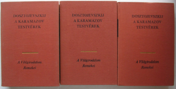 A Karamazov testv�rek I-III.