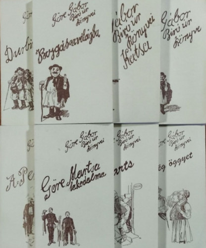 Gre Gbor-reprint knyvcsomag (8 db)