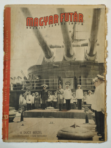 Rajniss Ferenc  (fszerkeszt) - Magyar Futr 1942. jlius 15. - II. vfolyam 29. szm