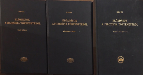 Eladsok a filozfia trtnetrl I-III.