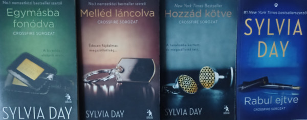 Crossfire sorozat 1-4.: Hozzd ktve + Melld lncolva  + Egymsba fondva + Rabul ejtve (4 m)