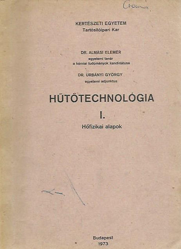 H�t�technol�gia I.(H�fizikai alapok)