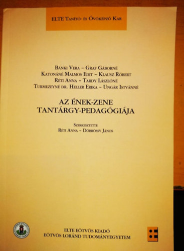 Az nek-Zene Tantrgy-Pedaggija (ELTE Tant- s vkpz Kar)