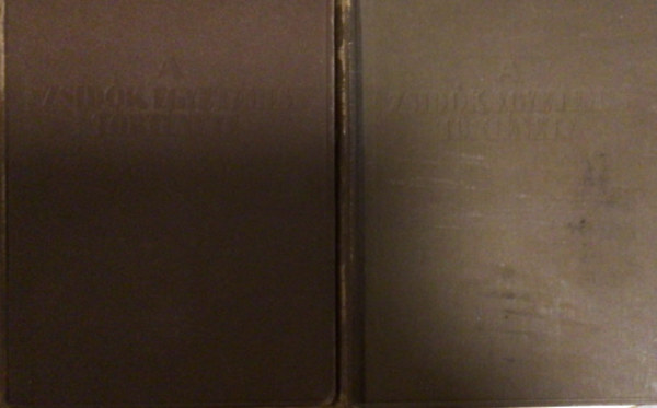 A zsid�k egyetemes t�rt�nete I-II.