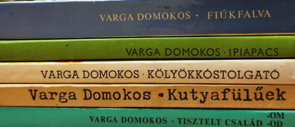 5 db Varga Domokos k�tet