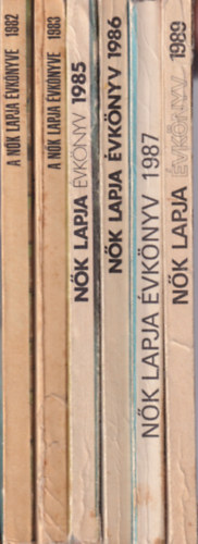 6 db Nk Lapja vknyv: 1982, 1983, 1985, 1986, 1987, 1989.
