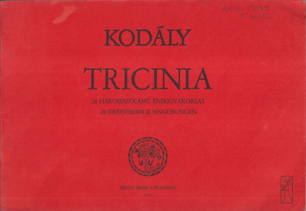 Tricinia - 28 hromszlam nekgyakorlat