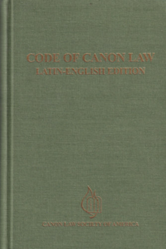 Code of Canon Law -  Latin-English Edition