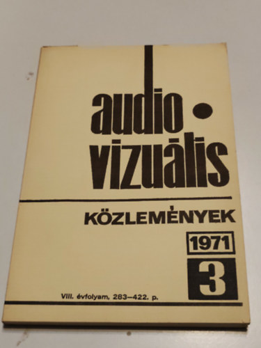 Több szerző - Audiovizuális közlemények 1971/3