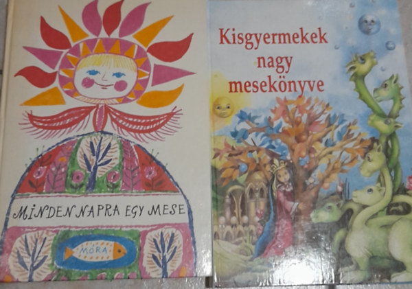 2 db meseknyv: Minden napra egy mese, Kisgyermekek nagy meseknyve