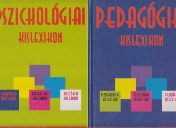 2db. kislexikon: Pedaggiai kislexikon + Pszicholgiai kislexikon