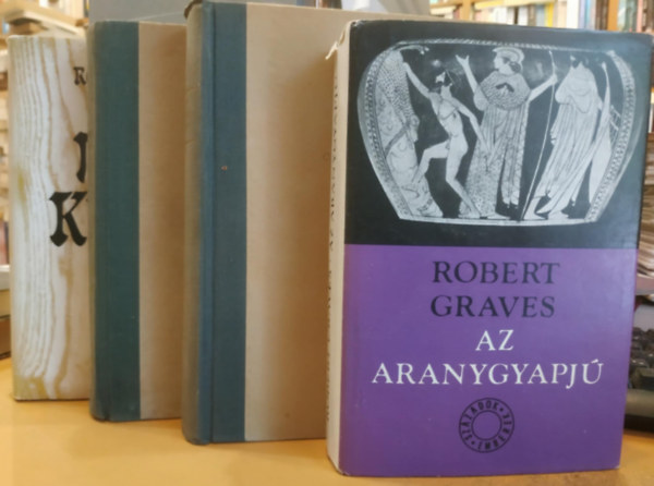4 db Robert Graves: Az aranygyapj + Jzus kirly + Claudius, az Isten + n, Claudius