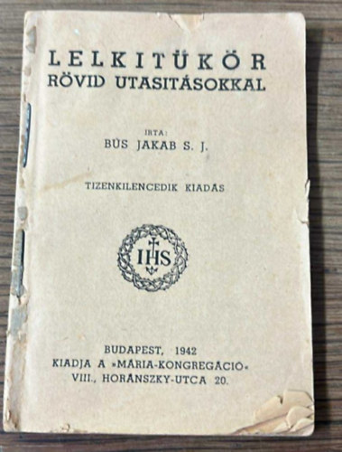 Bs Jakab S.J. - Lelkitkr (Rvid utastsokkal)