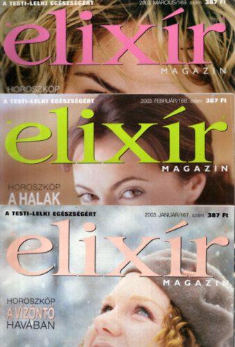 Elixr magazin  2003. ( 1-12. szm, teljes vfolyam )