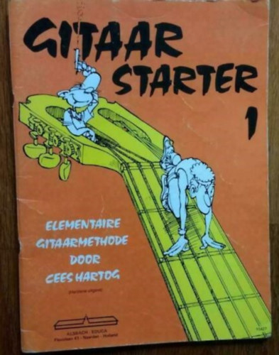 Gitaar Starter 1. - Elementaire gitaarmethode door cees hartog