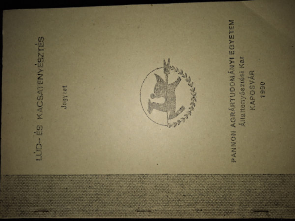 L�d- �s kacsateny�szt�s (Vizisz�rnyasteny�szt�s)