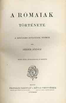 A rmaiak trtnete (Nagy kpes vilgtrtnet)