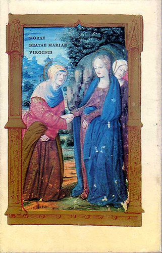 Horae Beatae Mariae Virginis I.  Az egri f�egyh�zmegyei k�nyvt�rban �rz�tt k�dex hasonm�sa