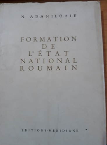 Formation de l'tat national roumain