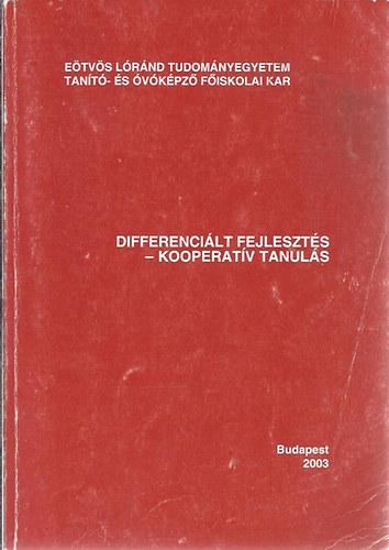 Differencilt fejleszts - Kooperatv tanuls