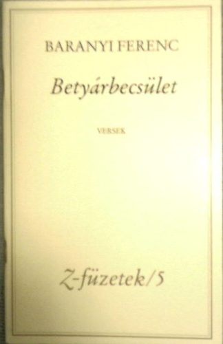 Bety�rbecs�let (Z-f�zetek/5)