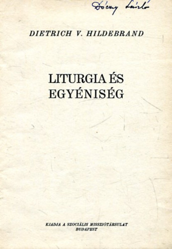 Liturgia s egynisg