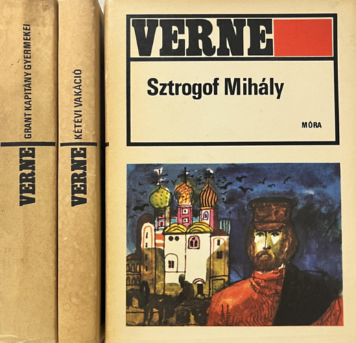 Grant kapit�ny gyermekei + K�t�vi vak�ci� + Sztrogof Mih�ly (3 k�tet)
