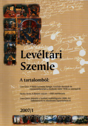 Levltri Szemle 2007/1.