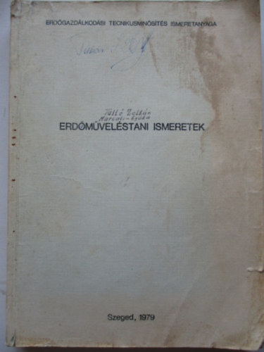Erdmvelstani ismeretek (sszefoglal ttekints)