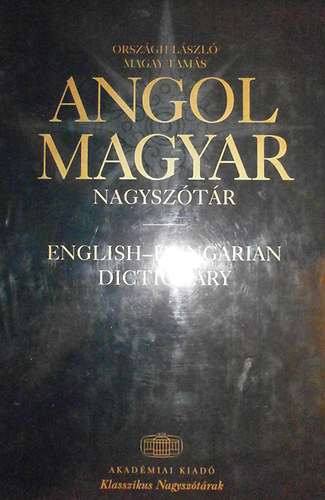 Angol-magyar s Magyar-angol Nagysztr