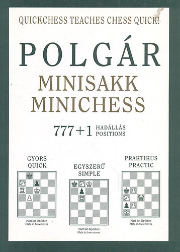 Polgr - Minisakk - Minichess. 777+1 hadlls/positions