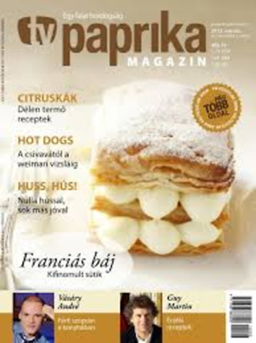 TV Paprika magazin - 2012. mrcius