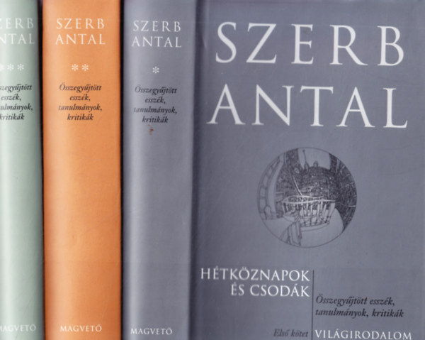 sszegyjttt esszk, tanulmnyok, kritikk I-III. (Htkznapok s csodk - Mindig lesznek srknyok - A ktarc hallgats)