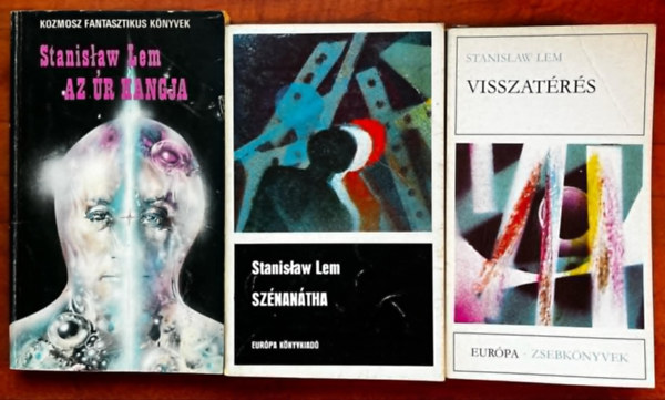 3db Lem knyv:Visszatrs + Sznantha + Az r hangja