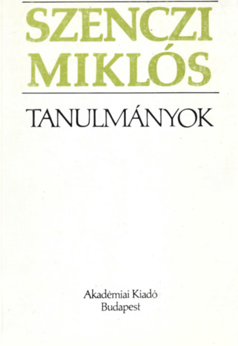 Tanulm�nyok