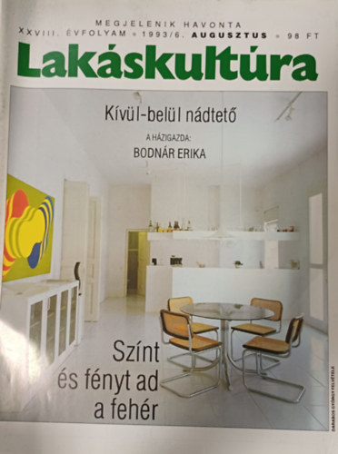 Lakskultra XXVIII. vfolyam 1993/6. augusztus