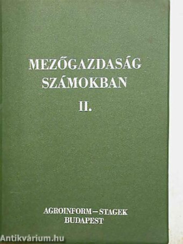 Mezgazdasg szmokban II. Kertszet