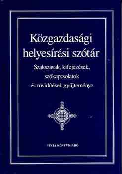 Kzgazdasgi helyesrsi sztr