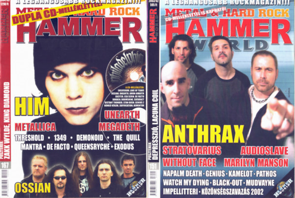 Metal Hammer 2004/9. szm + 2003/2. szm