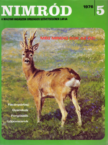 Nimrd - A Magyar Vadszok Orszgos Szvetsgnek lapja (1976/5.)